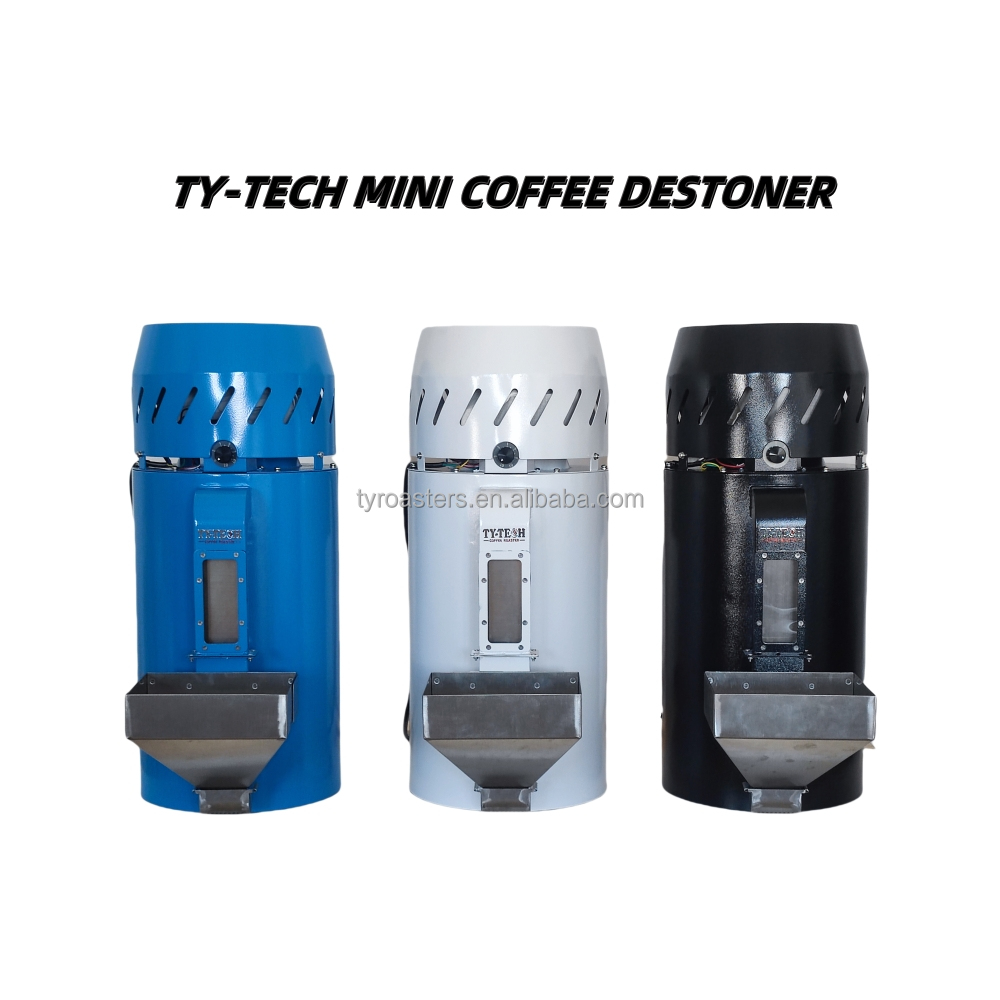 Automatic Coffee Destoner 304 Stainless Steel Grain Seed De-stoner 100kg/h Capacity for Small Roasted Coffee Bean Processing