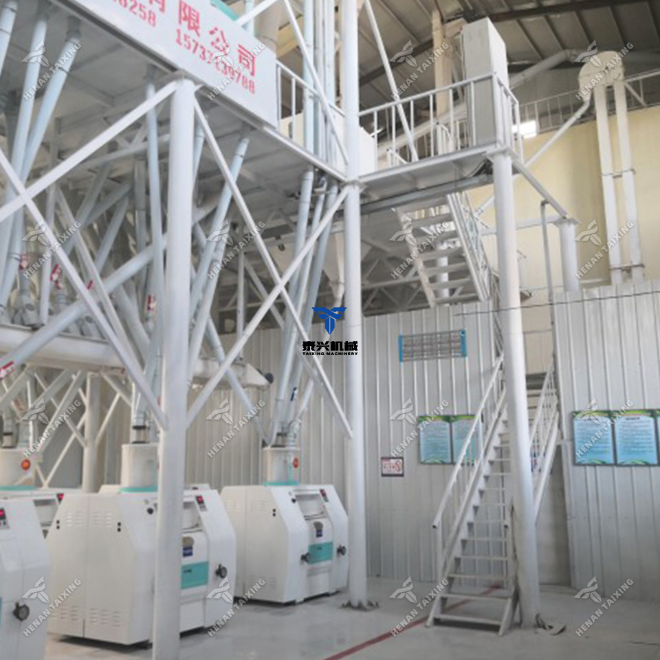 Wheat Flour Processing Equipment Line with Cleaning Tempering Milling Packing