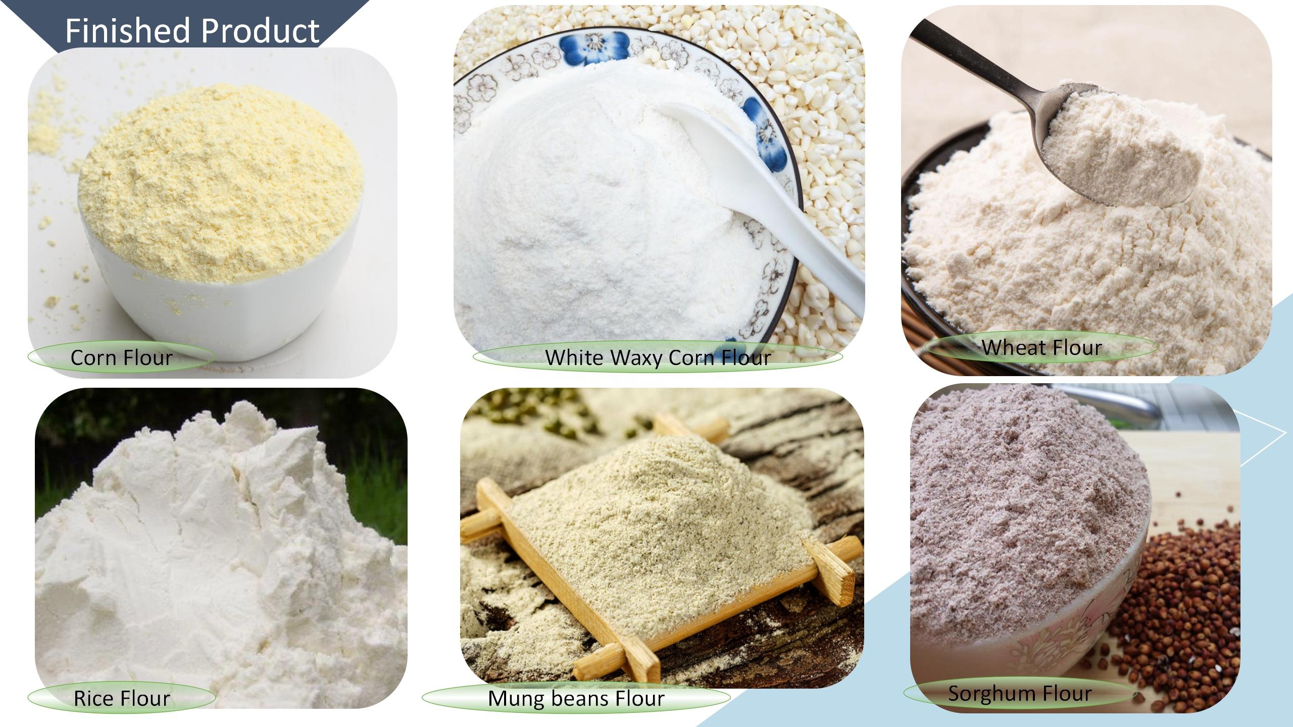 Shining Commercial Wheat Flour Mill Machine with Motor and Roller Mill High Efficiency Adjustable Powder Size 250-350kg/h 10.8KW
