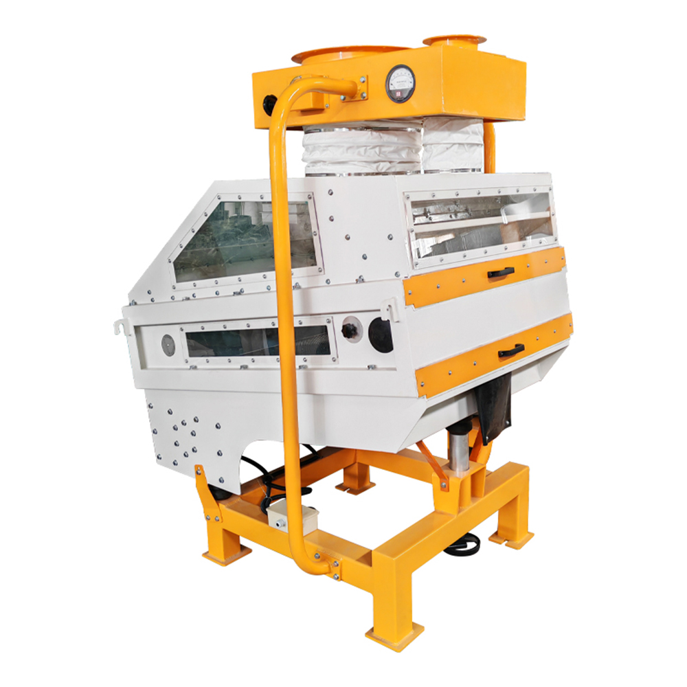 Quanfeng High Productivity Grain Spice Seasoning Stoner Destoner Gravity Grading Stone Removal Machine the Newest Model