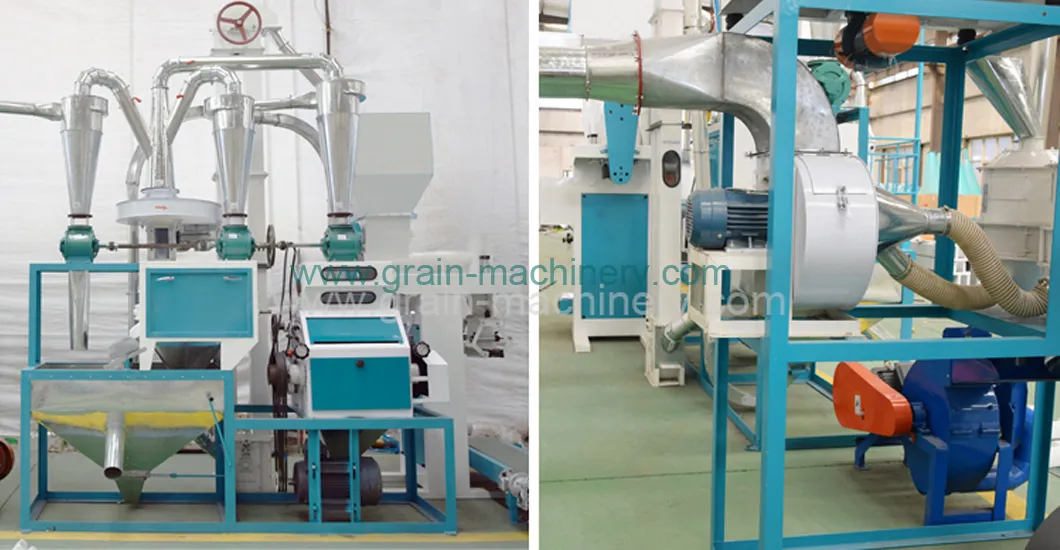 Maize Flour Mill Machine Structures