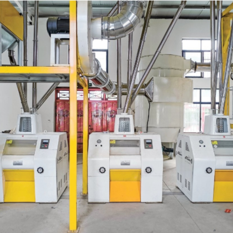 Efficient 30tpd Wheat Flour Milling Machine Integrating Cleaning, Milling, and Sieving Processes