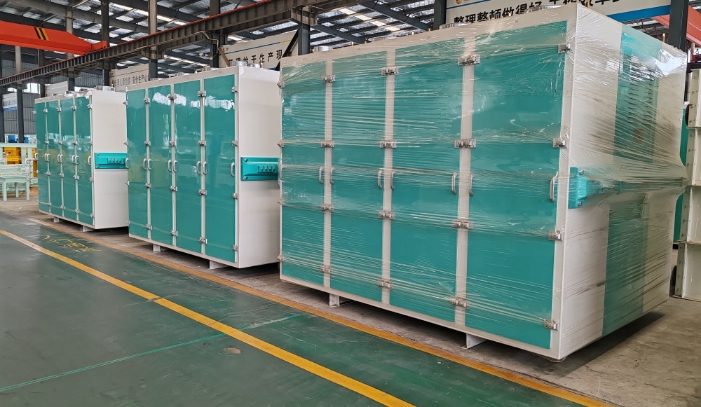 FSFG Wheat Corn Rice Flour Sifter Machine, Eight-compartment Flour square Plansifter, Flour Sieve Flour Sifting Machine