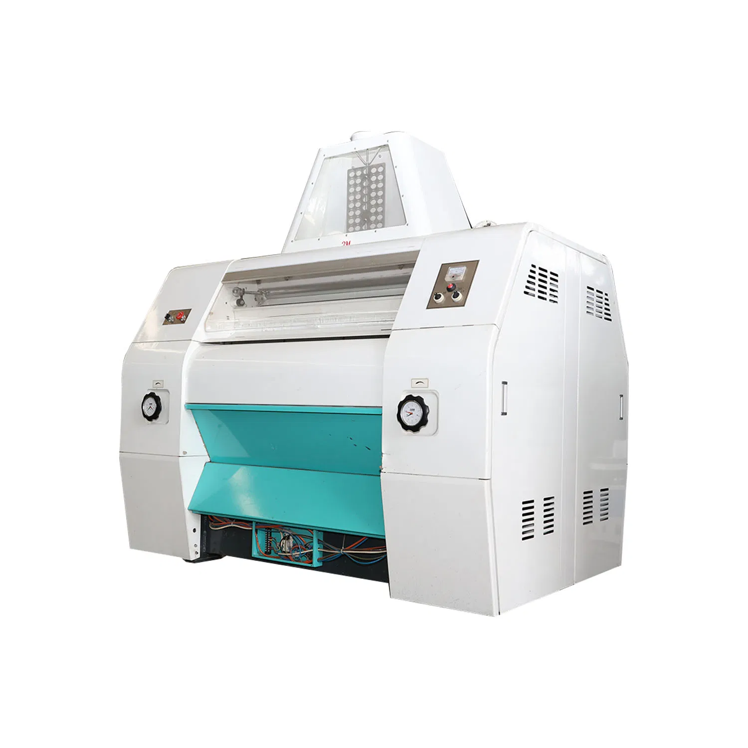 Industrial High Capacity Commercial Grain Roller Mill Machine for Cereals Milling, Automatic Flour Grinding Equipment for Processing Wheat, Maize, Corn, Sorghum