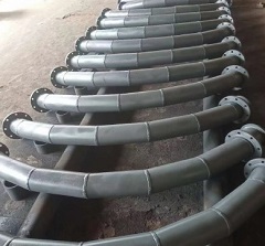 Ceramic lined elbows