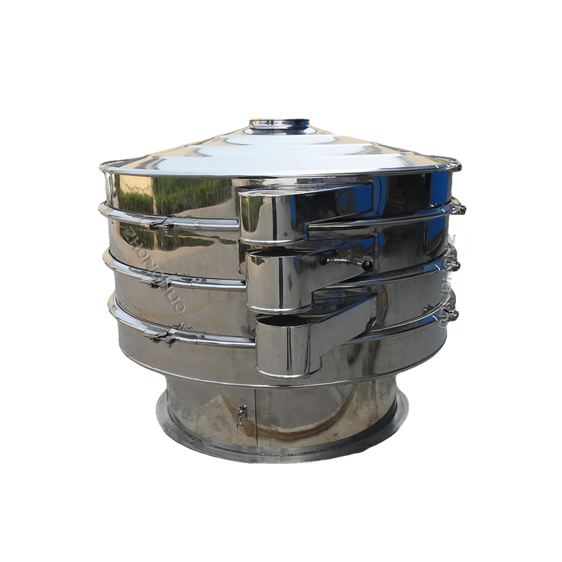 New Automatic Vibrating Flour Screen Maize Flour Cumin Powder Sieving Machine for Restaurant Home Use Motor Powered Flour Mill