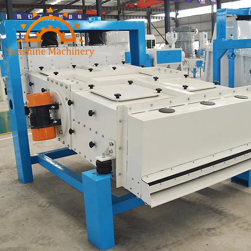 Automatic Vibratory Grain Peanut Coffee Bean Corn Wheat Vibrating Screen Cleaning Equipment