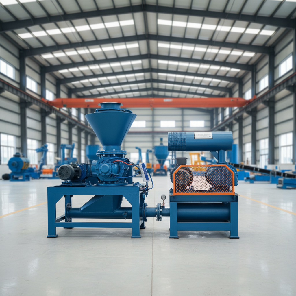 Pneumatic Conveying System Component | Custom High-Pressure Rotary Feeder 1 Year 3 kW 380V for Sewage Treatment Industrial Use
