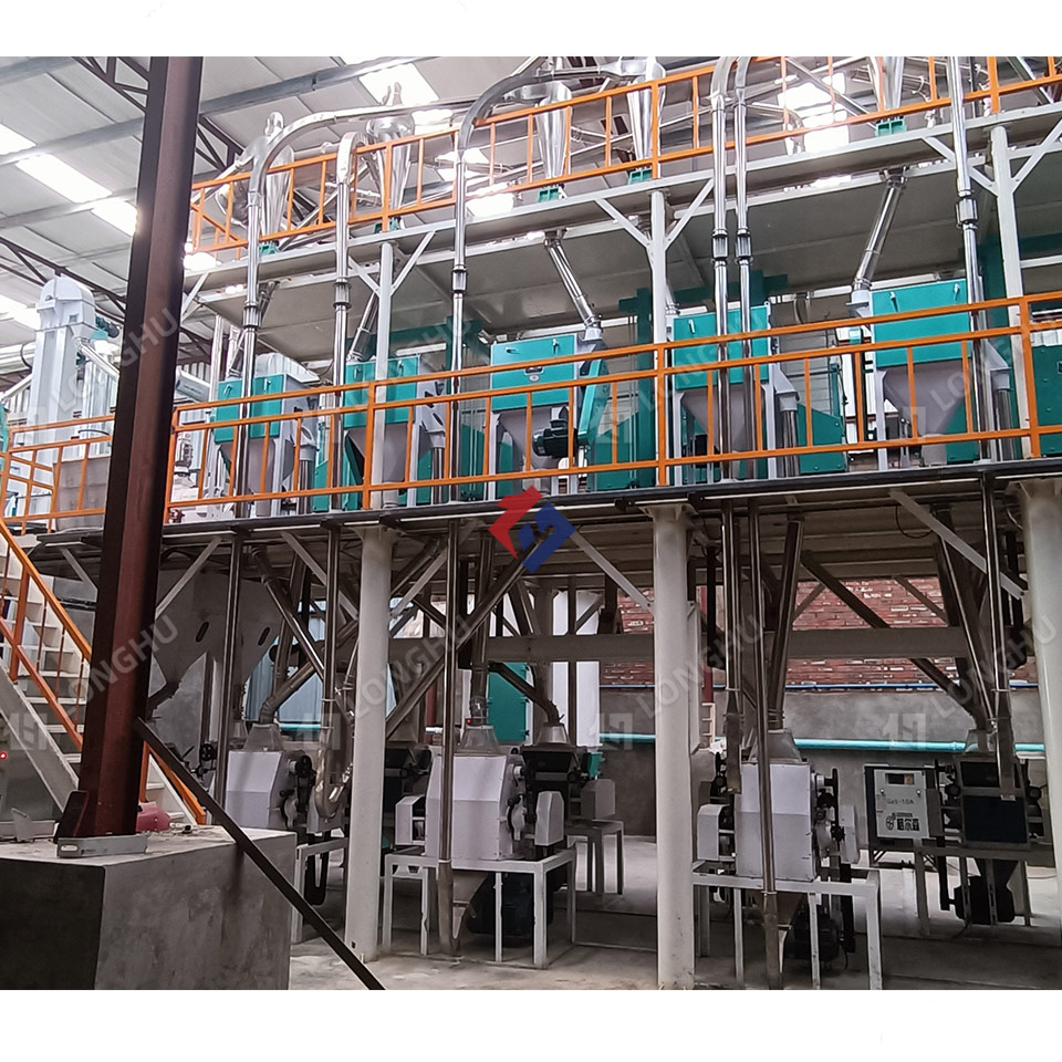 Fully Automatic Industrial 50 Ton Per Day Wheat Flour Mill Plant Complete Flour Milling Machine Line