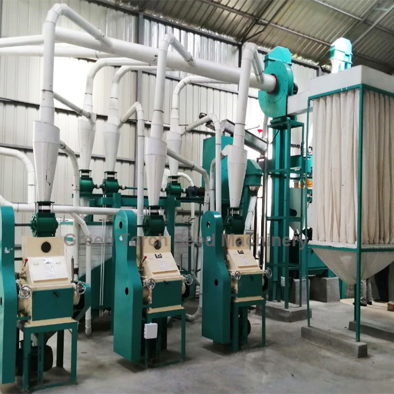 Chinese State-Owned Factory 10-100t/24h Maize Flour Mill Milling Plant Machine
