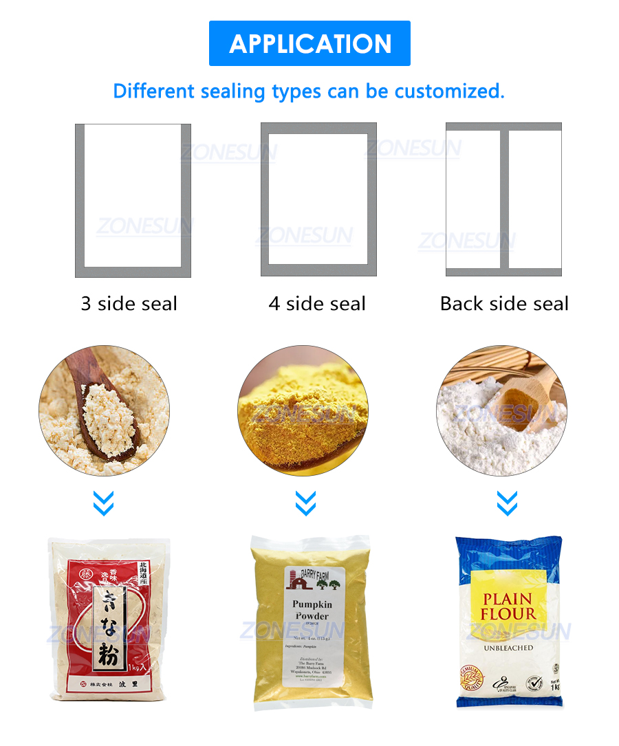 Powder Packaging Machine View 1