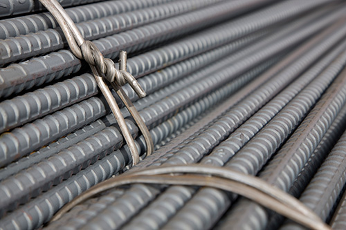 Tempered steel bars