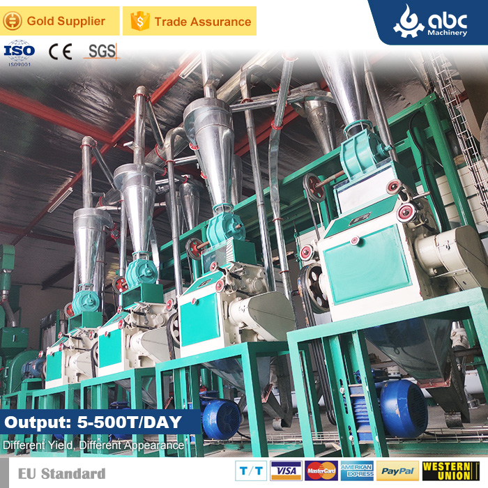 Flour Production Line Cleaning &amp; Conditioning: Purifying, Cleaning, De-stoning, De-husking &amp; De-branning
