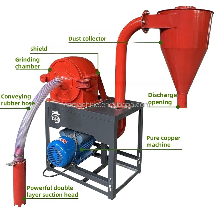 Cattle Feed Grinder Grain Mill Stone Grinder Grain and Spice Grinder NP Brand