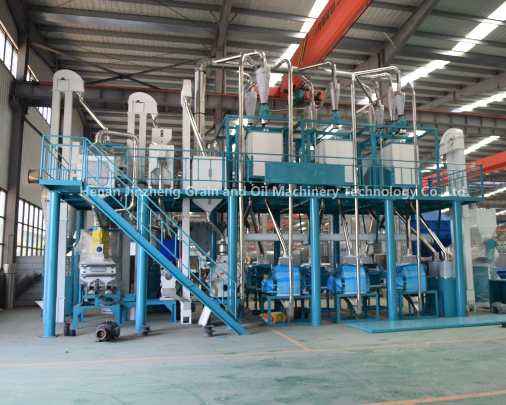 Factory 30 50 80 100 200 300 Tons Per Day Tpd Maize Corn Meal Semolina Grits Flour Grinder Gringding Making Peeling Mill Milling Machine Price Kenya Zimbabwe