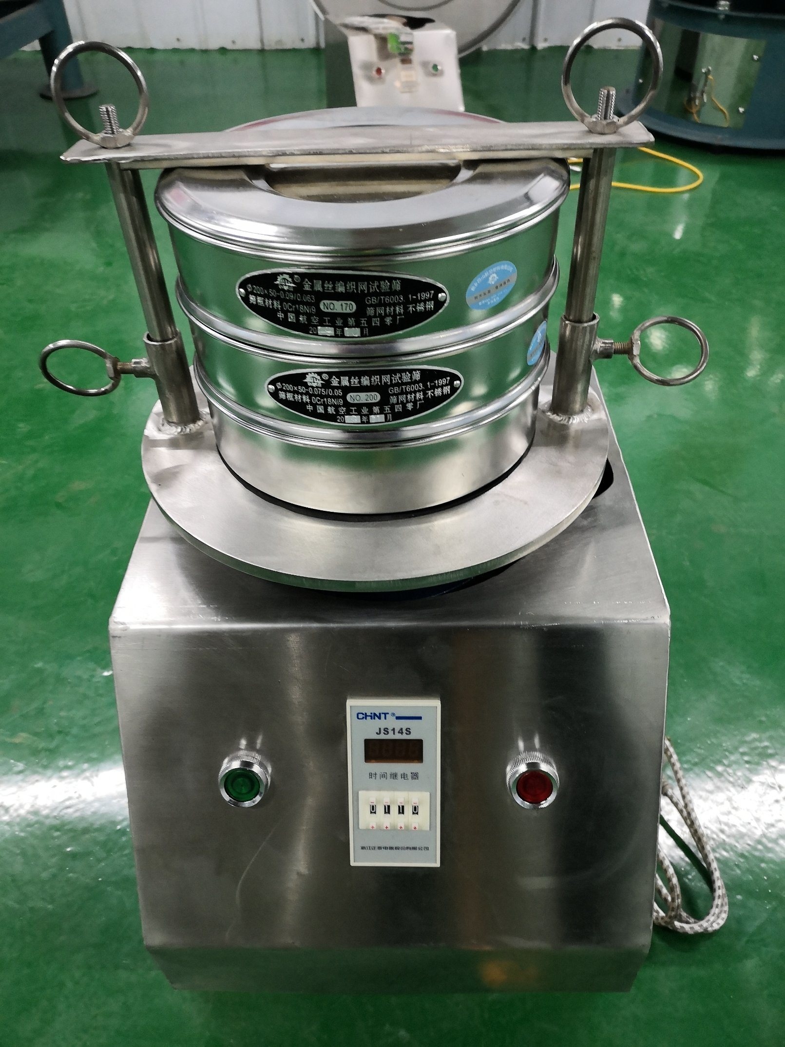 Timed Mini Lab Stainless Steel test Sieve Shaker Equipment for Seed Grain Flour