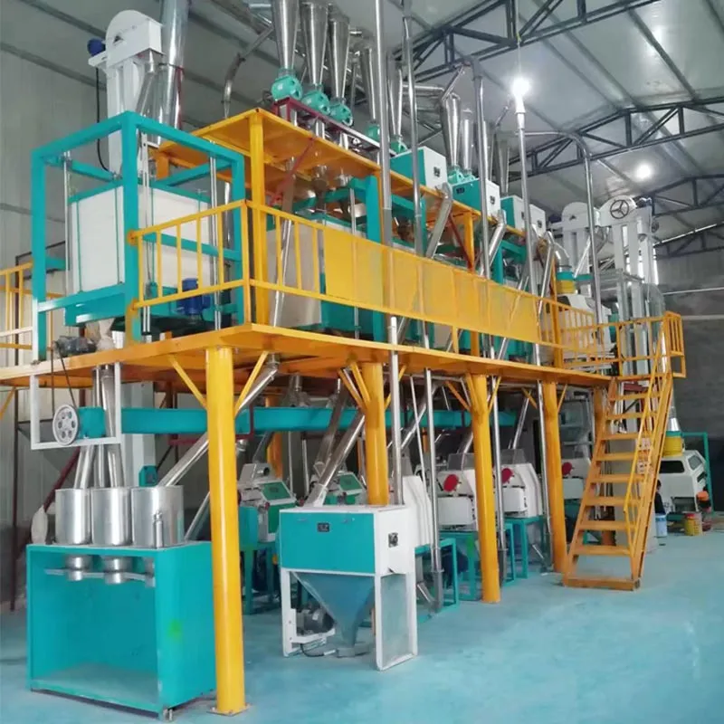 50 Tons Per Day Wheat Maize Flour Milling Machine