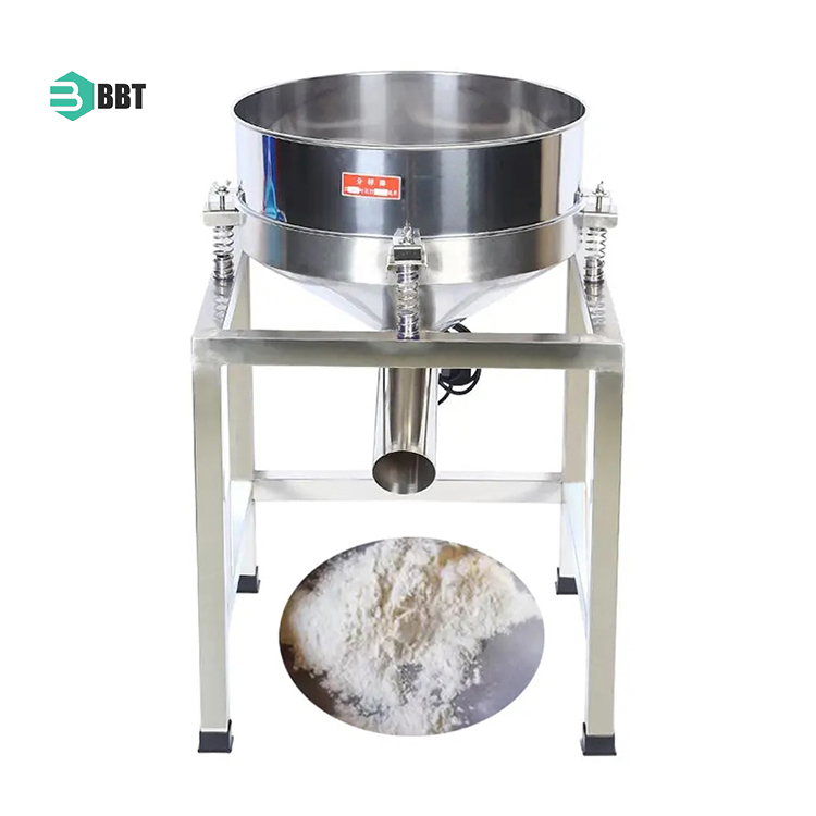 Wheat Flour Powder Sifter Machine Stainless Steel Round Vibrating Sieve for Food Industry