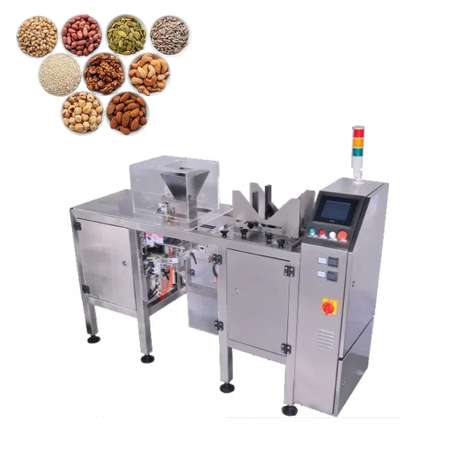 Gloex Automatic Granule Packaging Machine High-Precision Weighing Filling &amp; Sealing For 1kg/2kg/5kg Rice And Grain Bags