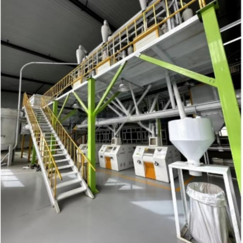 Efficient 30tpd Wheat Flour Milling Machine Integrating Cleaning, Milling, and Sieving Processes