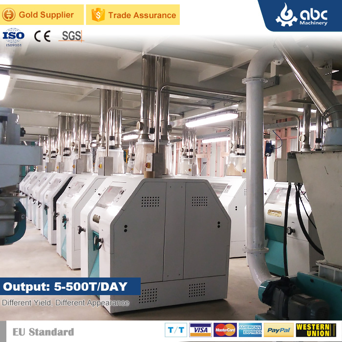 Flour Production Line Cleaning &amp; Conditioning: Purifying, Cleaning, De-stoning, De-husking &amp; De-branning