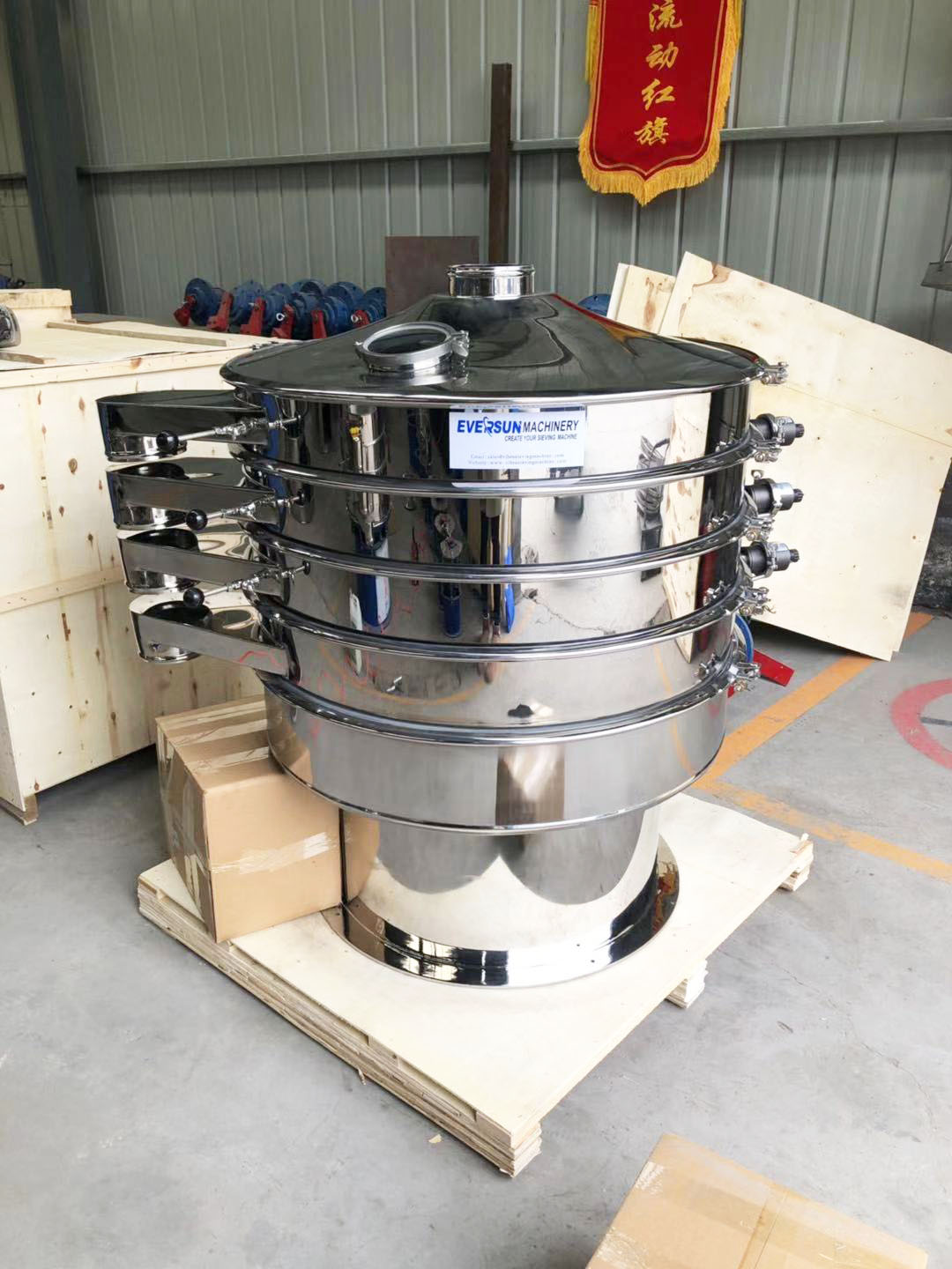 400~2000mm Stainless Steel Electric Sieve Machine Automatic Flour Sifter