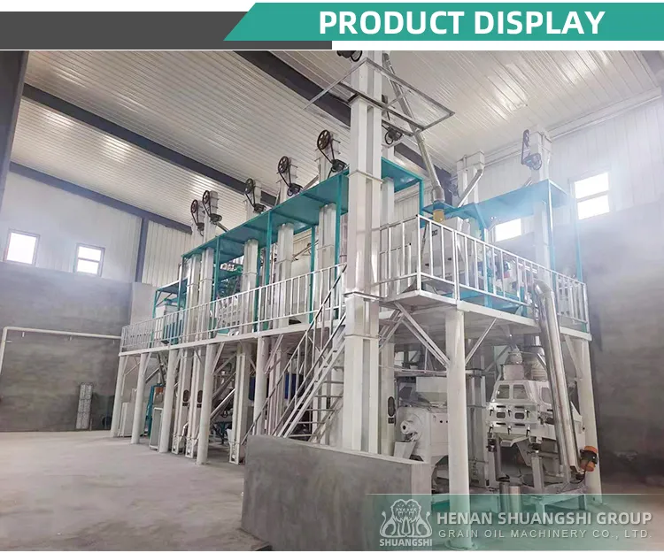 Industrial Corn Mill Maize Milling Machine