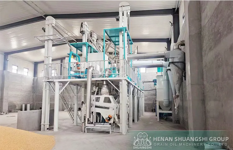 Corn Milling Machinery Process