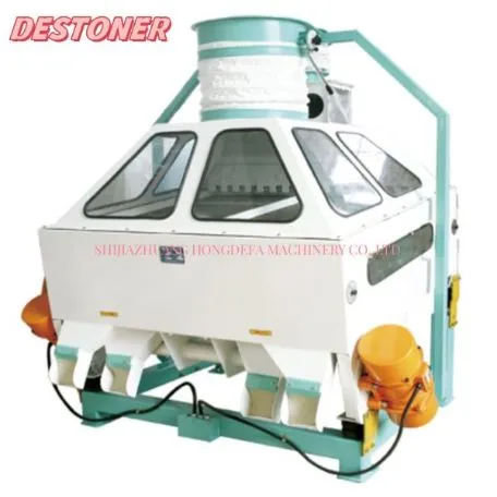 Gravity classifier destoner
