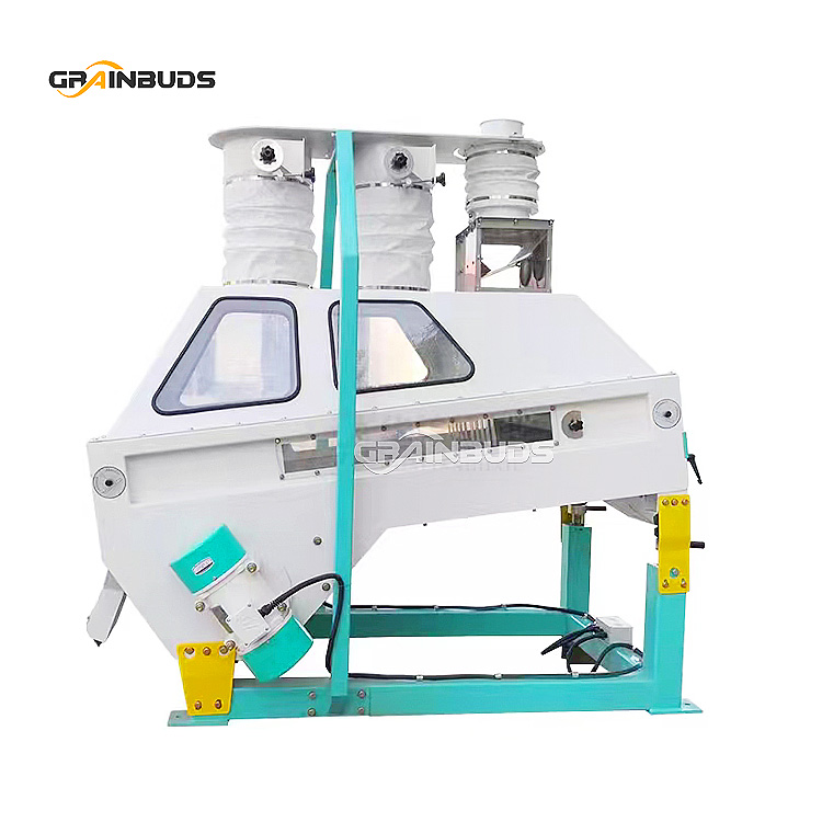 Automatic Sesame Seed Separator Machine Sunflower Seeds Cleaning Machine Gravity De-stoner for Grain