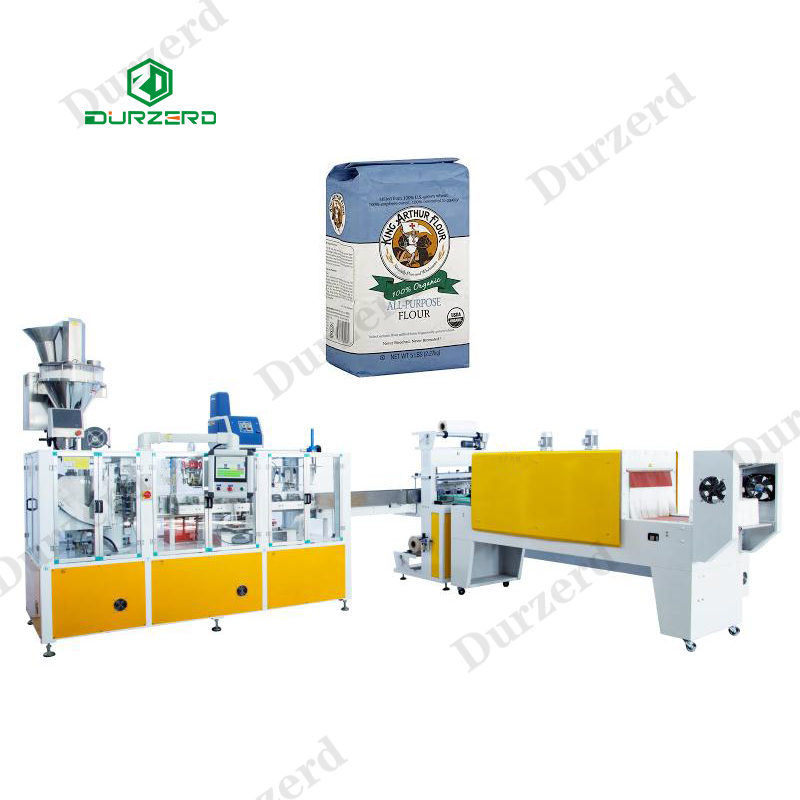 Cheap Price Paper Bag Packing Machine Wheat Automatic Flour Packaging Machine 2kg Flour Packaging Machine In 500g