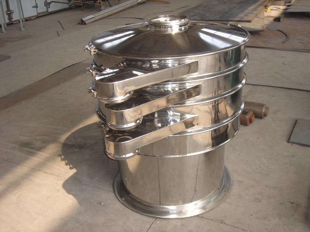 LKH ZS High Quality Stainless Steel Bearing Motor Dry Barley Cassava Pigment Flour Powder Granules Vibrating Sifter Machine