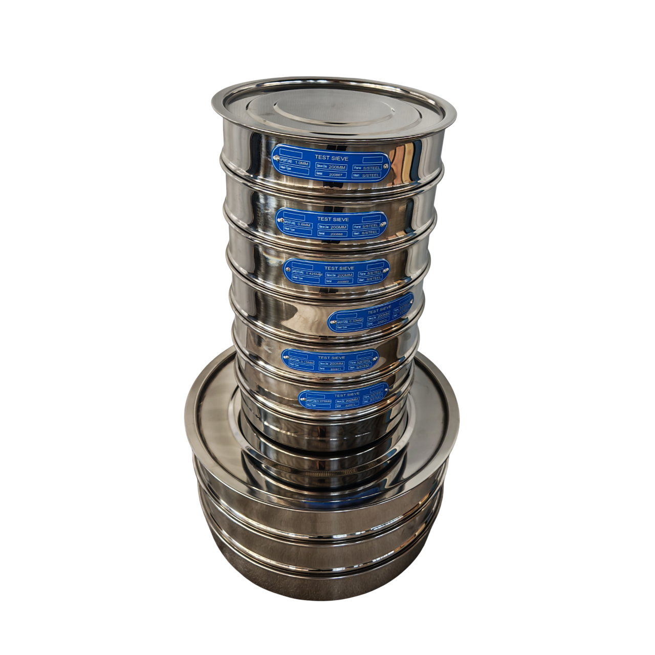 Customize Stainless Steel Test Sieve Laboratory Aggregate Soil Sieve Analysis Testing Equipment