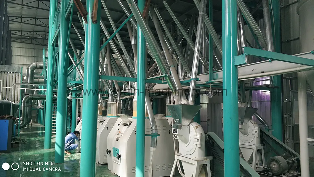 Automatic milling lines