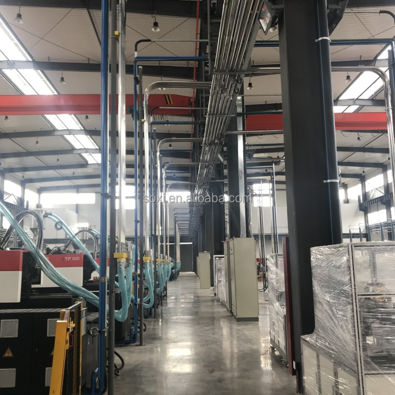 Centralized Vacuum Plastic Granule Pellet Materials Automatic Loading Pneumatic Conveying System