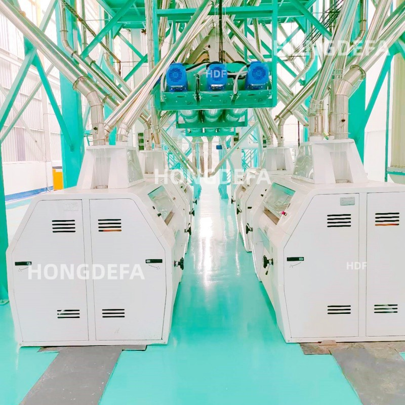 Grain Wheat Maize Corn Meal Flour Mill Machine Milling Plant Complete Line