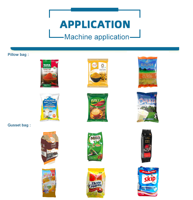 500g 1kg 5kg Bag Automatic Tea Milk Coffee Powder Pack Spice Flour Corn Powder Vertical Forming Filling Sealing Packing Machine