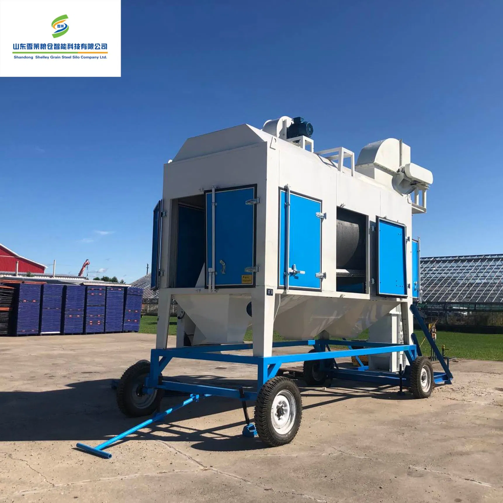 Grain Soybean Corn Paddy Pre Cleaning Machine Equipment