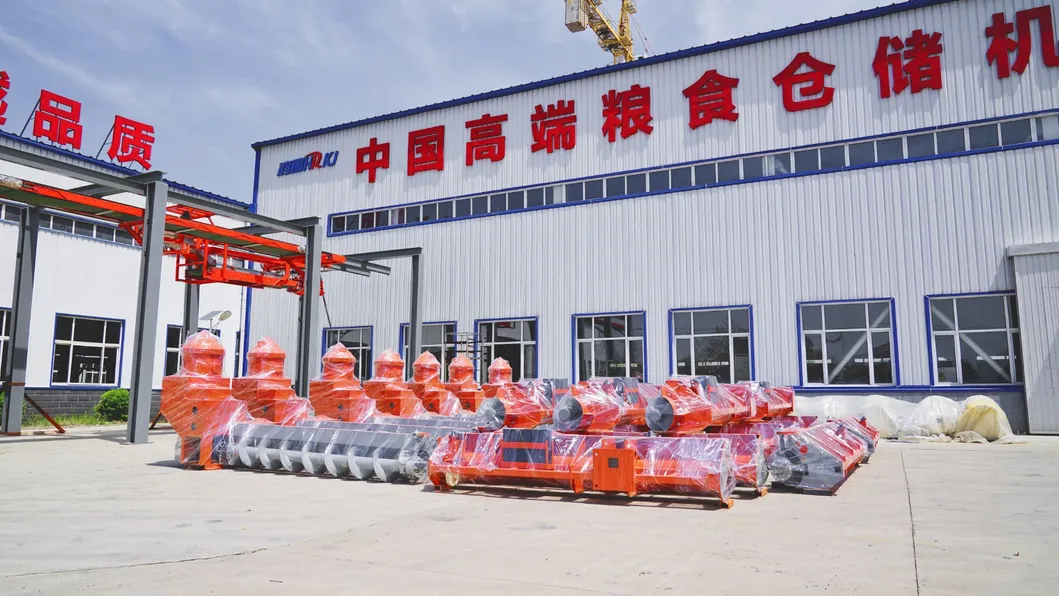 High-Efficiency Grain Silo Auger System for Optimal Storage