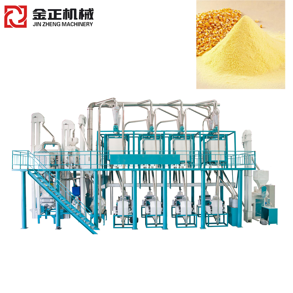 Factory 30 50 80 100 200 300 Tons Per Day Tpd Maize Corn Meal Semolina Grits Flour Grinder Gringding Making Peeling Mill Milling Machine Price Kenya Zimbabwe