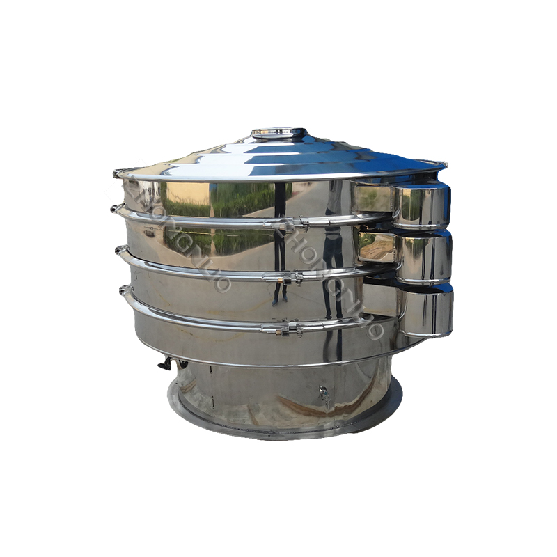 New Automatic Vibrating Flour Screen Maize Flour Cumin Powder Sieving Machine for Restaurant Home Use Motor Powered Flour Mill