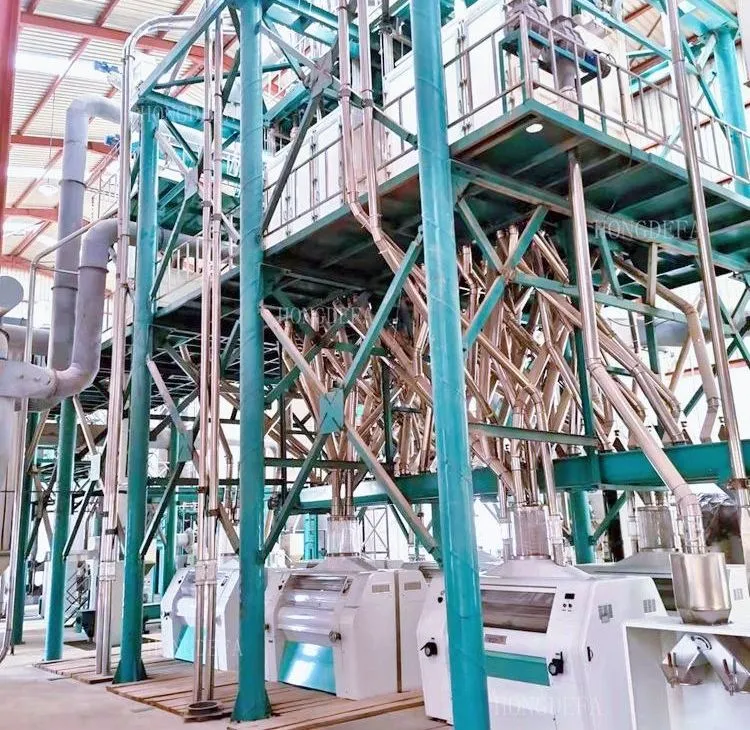 Flour mill plant running operation