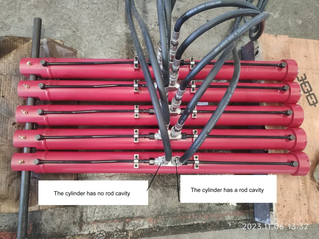 Three Stage Piston Type Hydraulic Jacking System for Grain Silo and Enamel Storage Tank