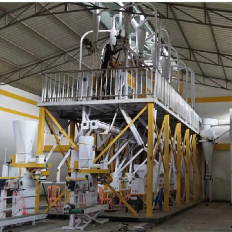 Flour Processing Plant Setup