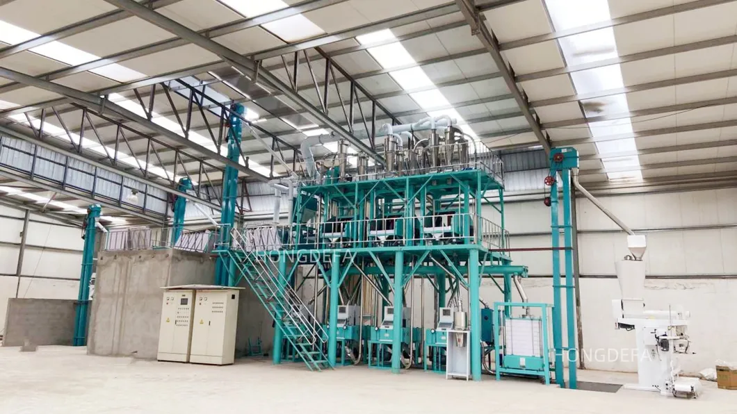 30T/24H wheat flour mill machine in Angola