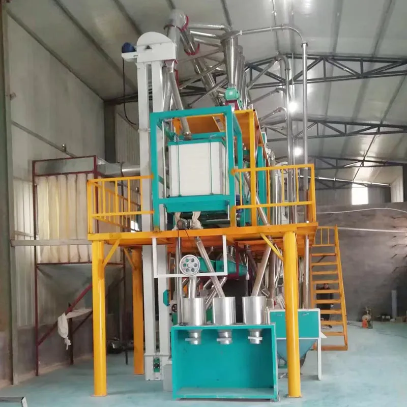 50 Tons Per Day Wheat Maize Flour Milling Machine