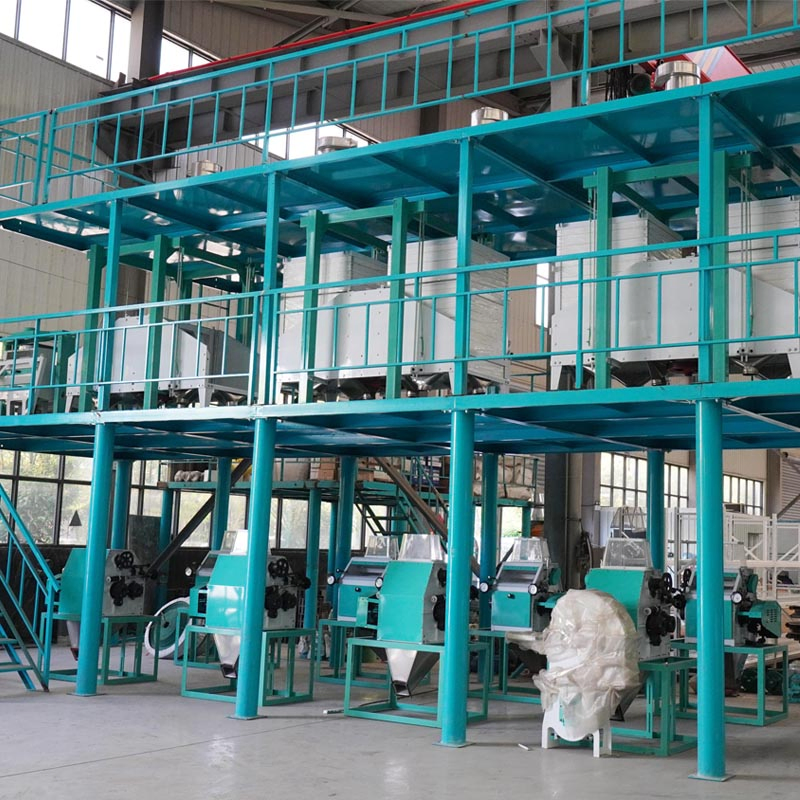 50 Tons Per Day Wheat Maize Flour Milling Machine