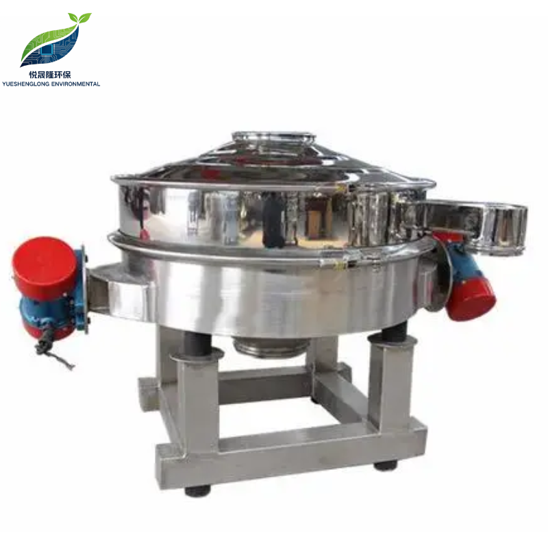 Automatic High Capacity Flour Sifter Machine Industrial Direct Discharge Inline Vibrating Screen for Bakery