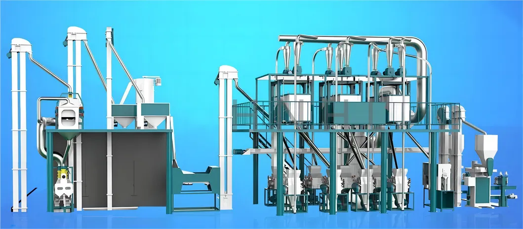 Factory Price Maize Wheat Flour Mill Corn Milling Machine Posho Milling Machinery