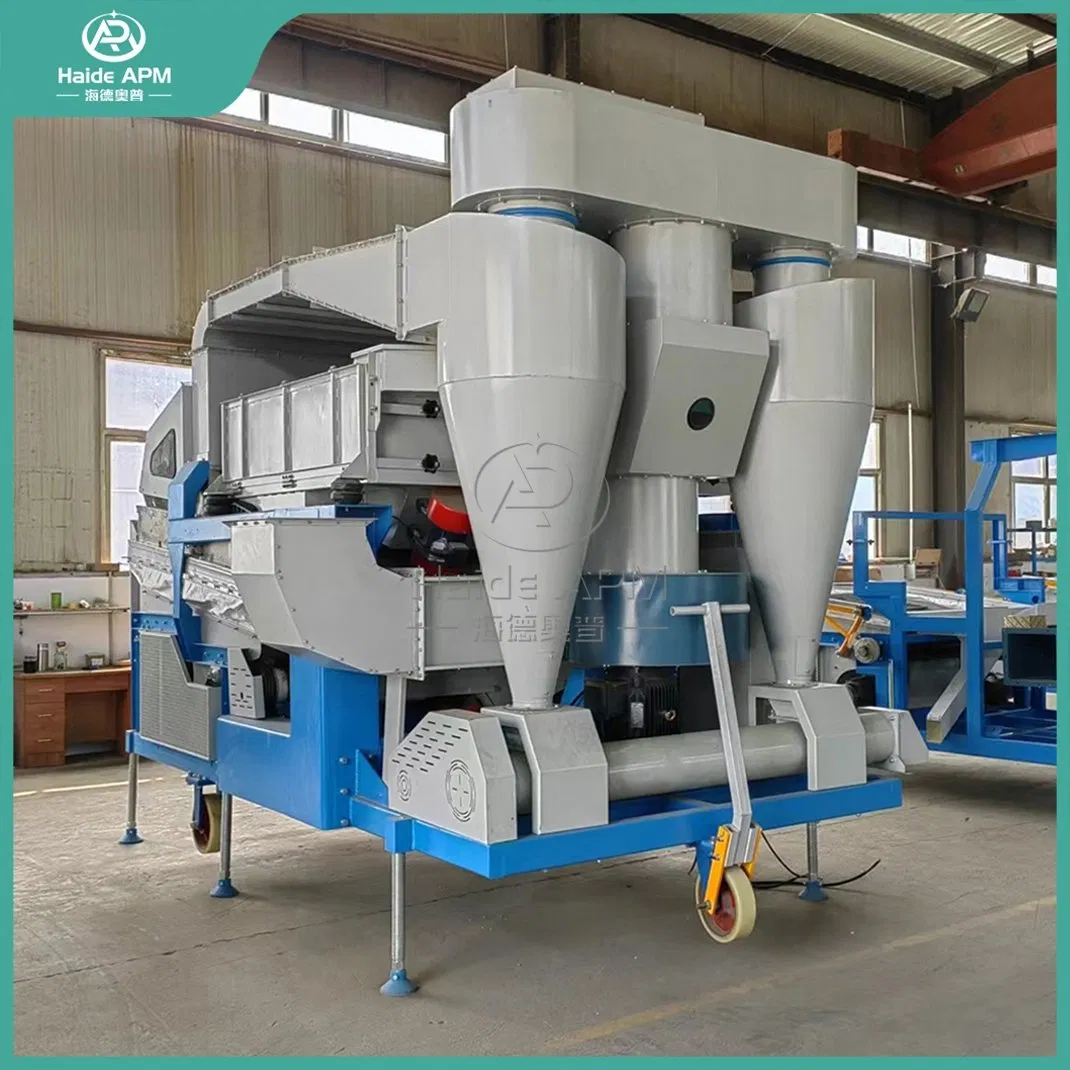 Haide Apm Gravity Separator Cleaner China Wholesaler 30t/H Multifunction Wheat Seed Cleaning Equipment with Gravity Table